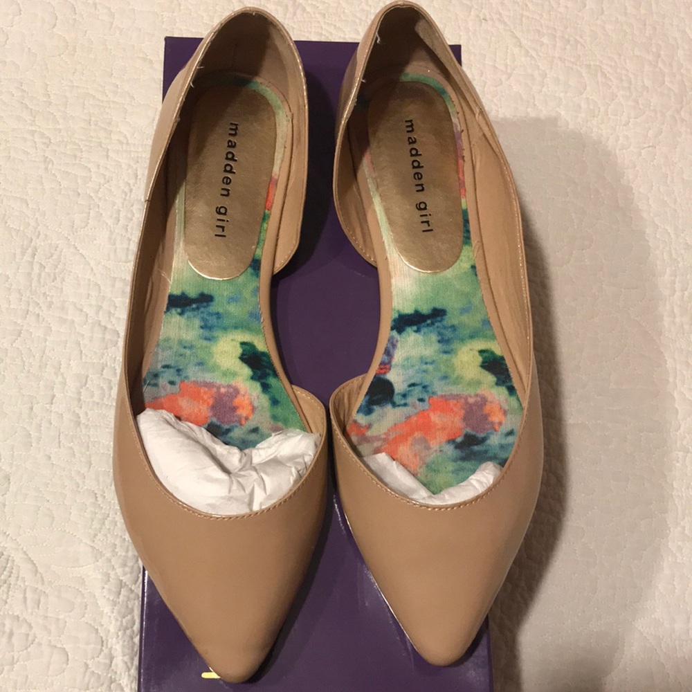 Blush pattern leather Madden girl
